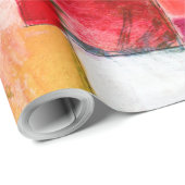 Red Green en Violet, Paul Klee Cadeaupapier (Rol Hoek)