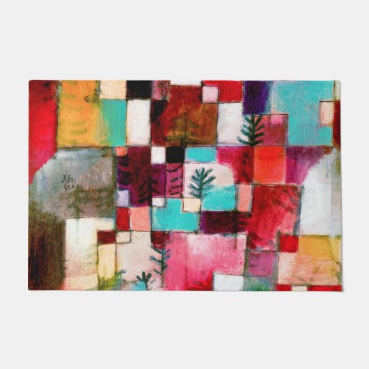 Red Green en Violet, Paul Klee Deurmat (Voorkant)