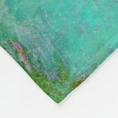 Red Green en Violet, Paul Klee Fleece Deken (Hoek)