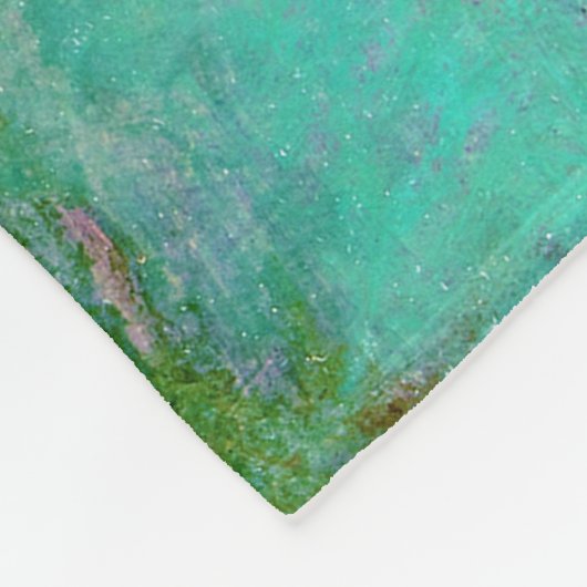 Red Green en Violet, Paul Klee Fleece Deken (Hoek)