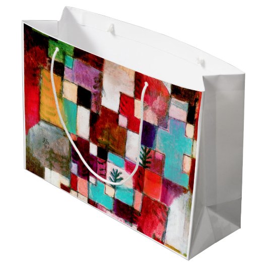 Red Green en Violet, Paul Klee Groot Cadeauzakje (Achterkant Gekanteld)