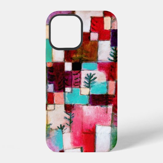 Red Green en Violet, Paul Klee iPhone Hoesje (Achterkant)