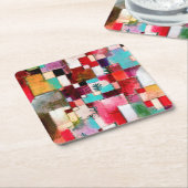 Red Green en Violet, Paul Klee Kartonnen Onderzetters (Schuin)