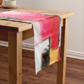 Red Green en Violet, Paul Klee Korte Tafelloper (Voorbeeld)