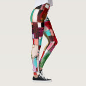 Red Green en Violet, Paul Klee Leggings (Rechts)