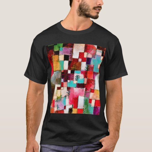 Red Green en Violet, Paul Klee T-shirt (Voorkant)