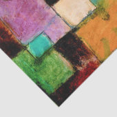 Red Green en Violet, Paul Klee Tissuepapier (Detail)