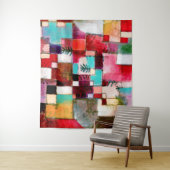 Red Green en Violet, Paul Klee Wandkleed (In situ)