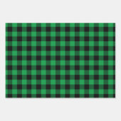 Red Green en White Buffalo Pset met kerstmis Inpakpapier Vel (Voorkant 3)