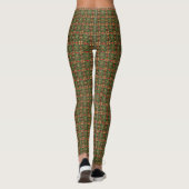 Red Green Gold Holiday Legging (Achterkant)