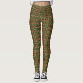 Red Green Gold Holiday Legging (Voorkant)