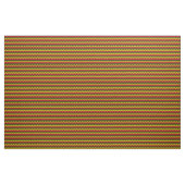 Red Green Hippie Chevron ZigZag Boho Pattern Stof (Yard (91,4 cm))