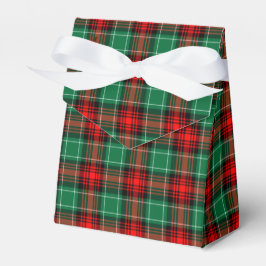 Red Green Holiday Pset Favor Box Bedankdoosjes