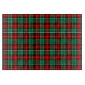 Red Green Holiday Pset Patroon Snijplank (Voorkant)