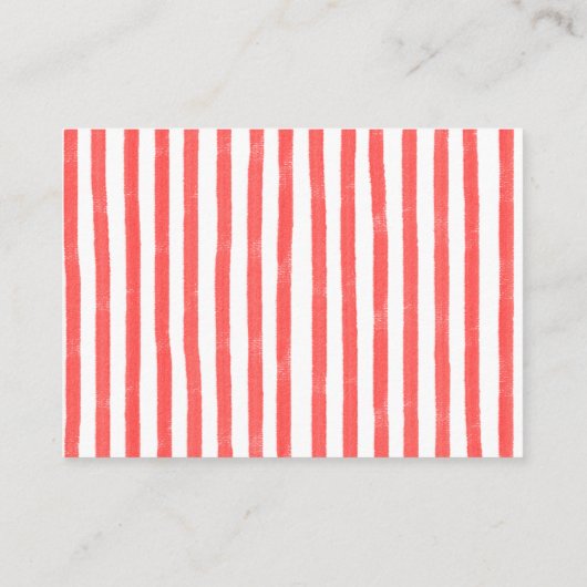 Red Green Holy Cannoli Baby shower Boeken voor Bab Informatiekaartje (Achterkant)