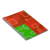 Red Green Loops Notitieboek (Rechterzijde)