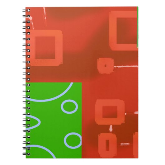 Red Green Loops Notitieboek (Voorkant)