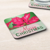 Red Green Merry Christmas Coaster Set (6) Onderzetter (Linkerzijde)