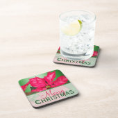 Red Green Merry Christmas Coaster Set (6) Onderzetter (Rechterzijde)