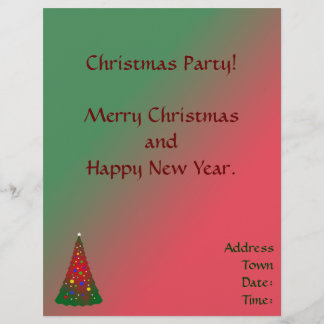 Red Green Merry-kerstboom