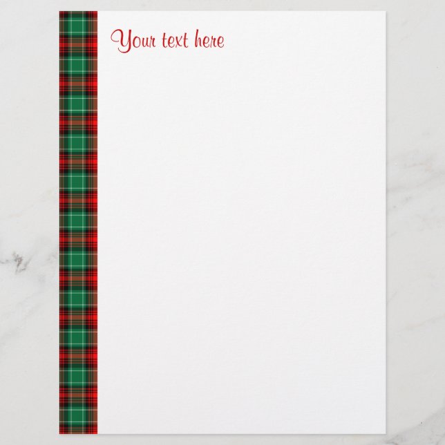 Red Green Pset Custom Letterhead (Voorkant)