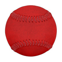 RED Green Waterverf Wash Baseball
