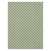  Red Green White Barcelona Floral Tafelkleed (Voorkant)