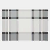 Red Green White Black Pset Pattern Stripes Gift Inpakpapier Vel (Voorkant 3)