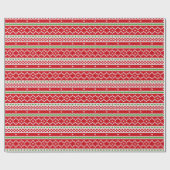 Red Green White, noords Cadeaupapier (Vlak)