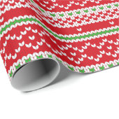 Red Green White, noords Cadeaupapier (Rol Hoek)