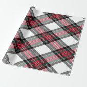 Red Green White Steward met kerstmis Cadeaupapier (Uitgerold)