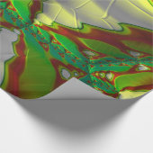 ~ Red Green White van 100 ~ Kerstmis Cadeaupapier (Hoek)