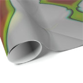 ~ Red Green White van 100 ~ Kerstmis Cadeaupapier (Rol Hoek)