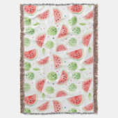 Red Green White Watermelons   Deken (Voorkant Verticaal)