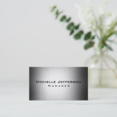 Red Grey Creative Manager-Visitekaartje Visitekaartje (Staand voorkant)