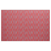 Red Grey Vertical Stripe Geometric Print Patroon Stof (Yard (91,4 cm))