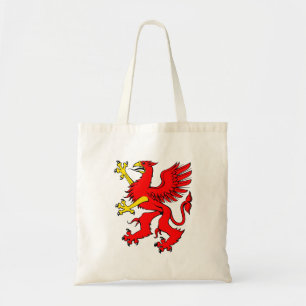 Red Griffin Canvas tas