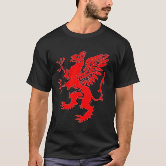 REd Griffin T-shirt (Voorkant)