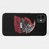 Red Grim Case-Mate iPhone Case (Achterkant (horizontaal))