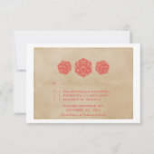 Red Grunge D20 Dice Gamer Response Kaart (Voorkant)