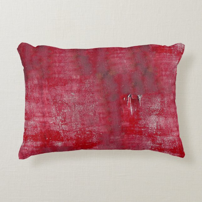 Red grunge textureabstract,ancient,art,background; accent kussen (Voorkant)