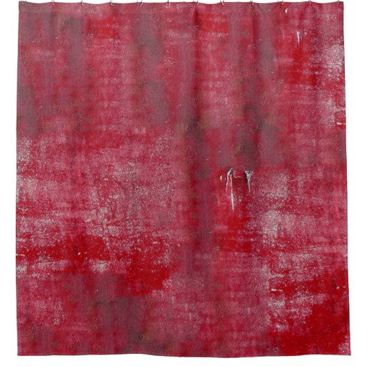 Red grunge textureabstract,ancient,art,background; douchegordijn (Voorkant)