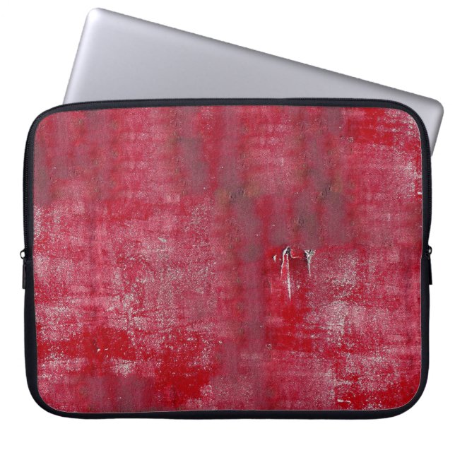 Red grunge textureabstract,ancient,art,background; laptop sleeve (Voorkant)