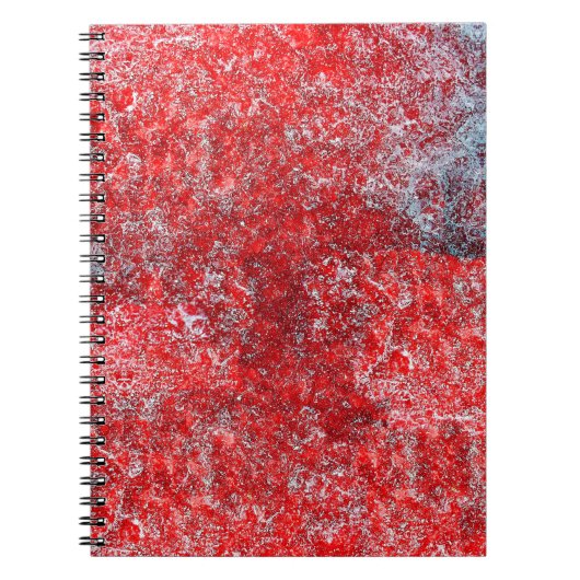 Red grunge textureabstract,ancient,art,background; notitieboek (Voorkant)