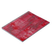 Red grunge textureabstract,ancient,art,background; notitieboek (Linkerzijde)