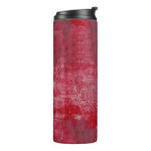 Red grunge textureabstract,ancient,art,background; thermosbeker (Gedraaid links)