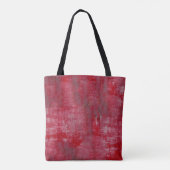 Red grunge textureabstract,ancient,art,background; tote bag (Achterkant)