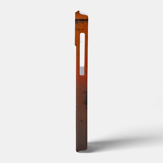 Red Grungy Emergency Exit Custom Name Case-Mate iPhone Case (Achterkant / Links)