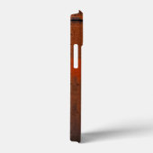 Red Grungy Emergency Exit Custom Name Case-Mate iPhone Case (Achterkant / Rechts)