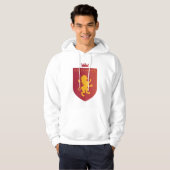 Red GRYFFINDOR™ Crowned Crest Hoodie (Voorkant volledig)